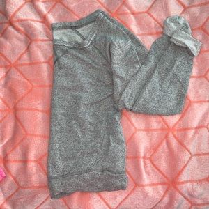 Charlotte Russe heather gray pullover